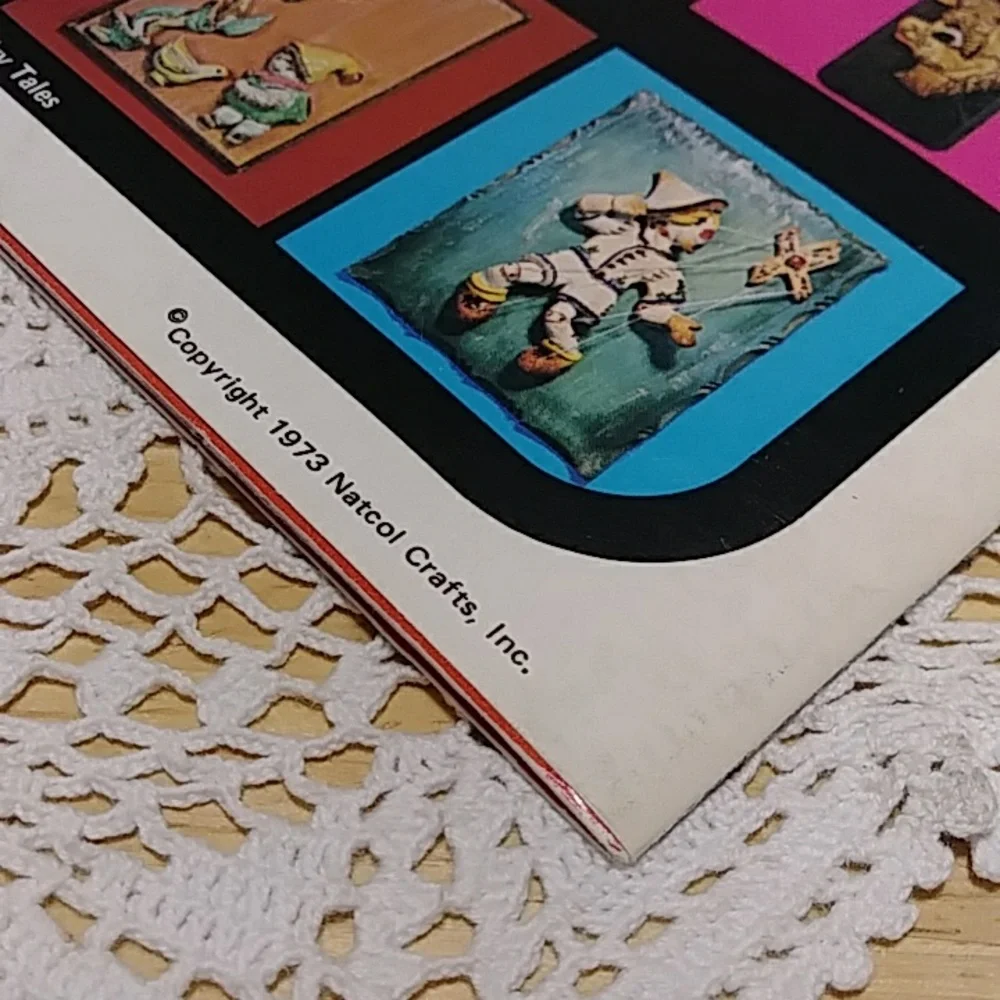 Dough Art Techniques, vintage crafts booklet